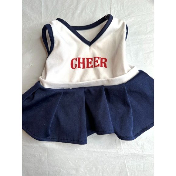 Doll Clothes Cheer Dress Outfit Tb Toy Trading Co Blue White Red Sports BAB Baby - Picture 1 of 4
